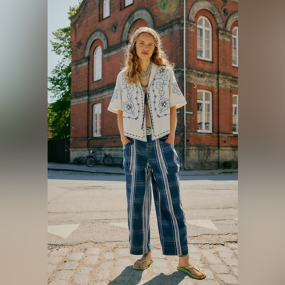 NWT We The Free Rose Hall Low-Slung Trousers